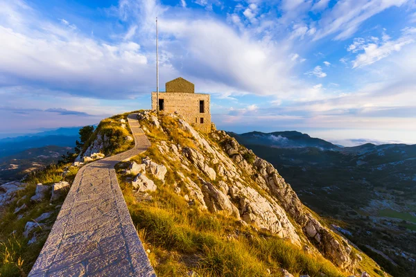 Lovcen Mountains National park bij zonsondergang - Montenegro — Stockfoto