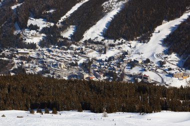 Dağlar kayak merkezi Bad Gastein - Avusturya