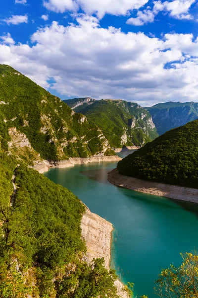 Piva Canyon - Montenegró — Stock Fotó