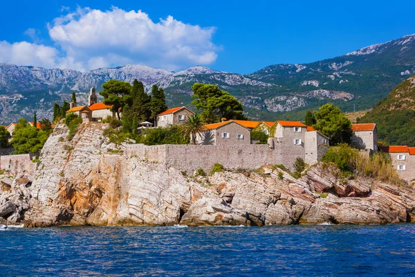 Sveti Stefan - Montenegro eiland — Stockfoto