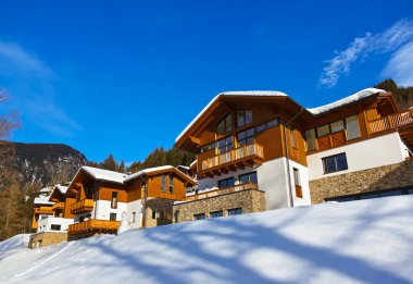 dağlarda Kayak resort bad gastein, Avusturya
