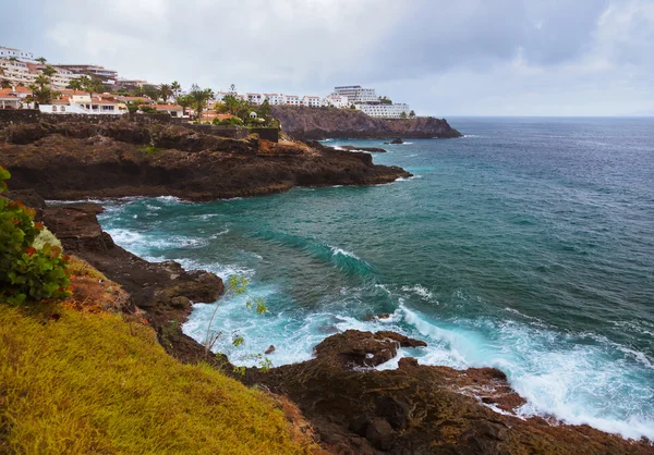 Şehir los gigantes tenerife adasındaki - Kanarya — Stok fotoğraf