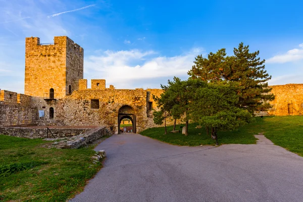 Fästningen Kalemegdan Belgrad - Serbien — Stockfoto