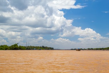Delta Mekong Nehri, Ho Chi Minh City, Vietnam.