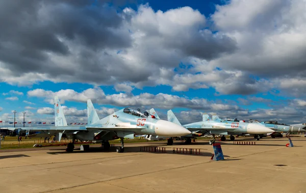 Aviões militares da Rússia — Fotografia de Stock