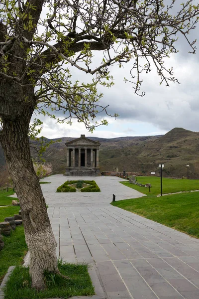 Храм Гарни, эллинистический храм первого века в Армении — стоковое фото