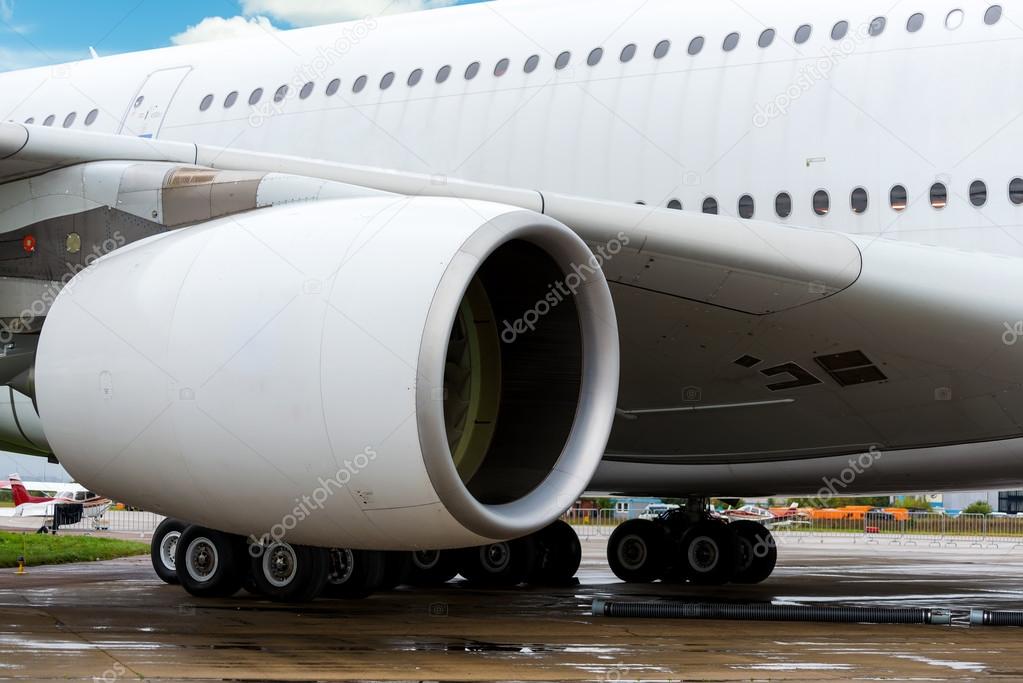 Large passenger jet