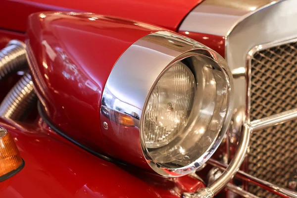 Retro car headlight — Stock Photo, Image