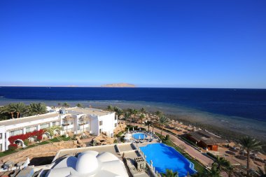 Sharm el-Sheikh havadan görünümü