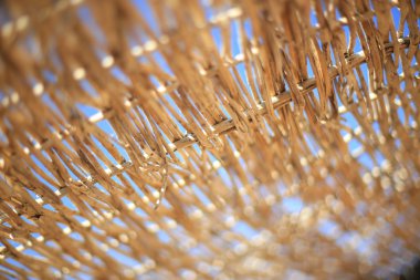 Hasır yüzey arka plan dokusu