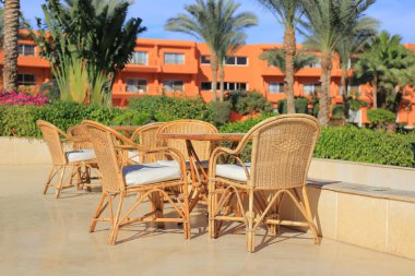 Mısır'daki açık kafe