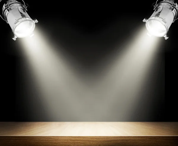 Background with spotlights — Stock Photo, Image
