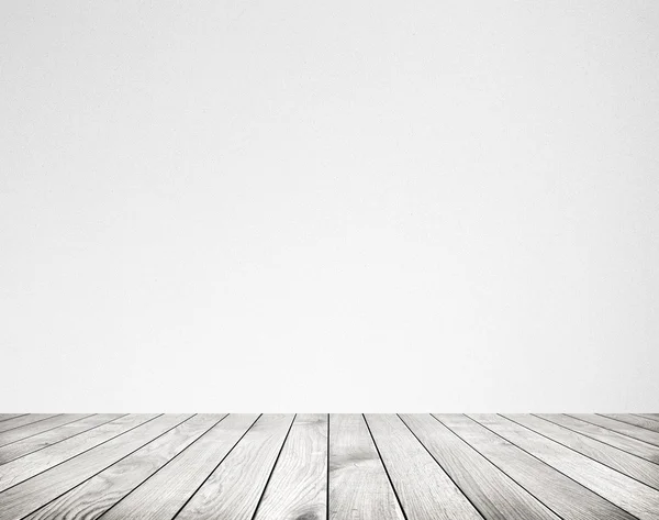 Mur et plancher en bois — Photo