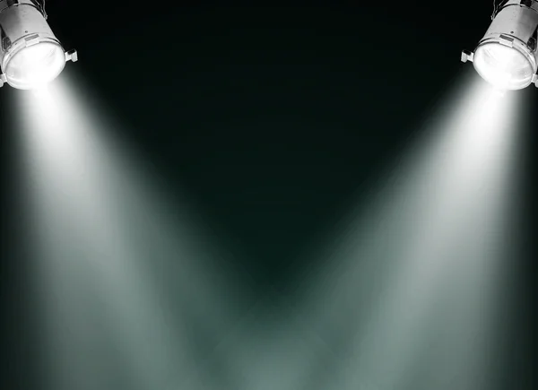 Фон с прожекторами — стоковое фото