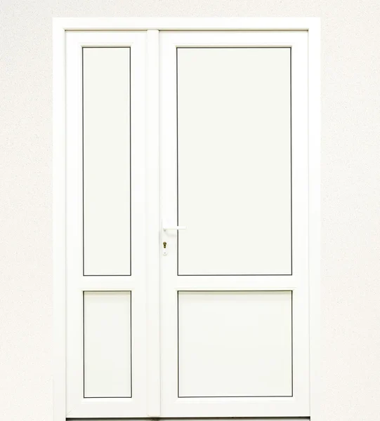 Closed White Door — Stock Photo, Image