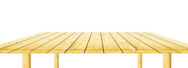 Mesa de madeira vazia — Fotografia de Stock
