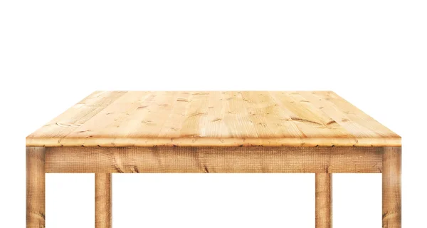 Mesa de madera vacía — Foto de Stock