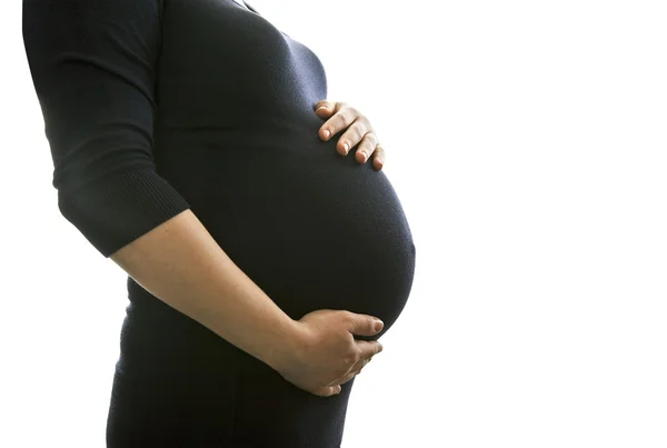 Bauch einer schwangeren Frau — Stockfoto