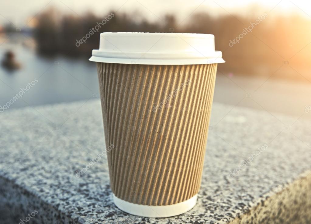 One coffee cup Stock Photo by 169 Olegkalina 71244109