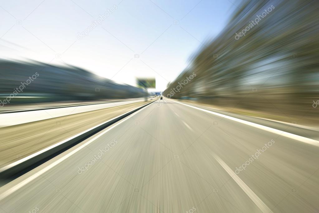 Driving at high speed
