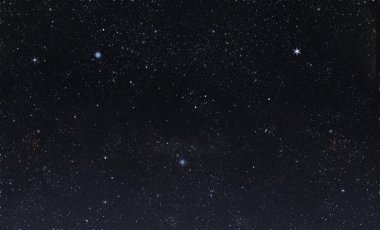 Yıldızlı gece gökyüzü