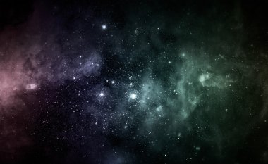 Güzel gece gökyüzü