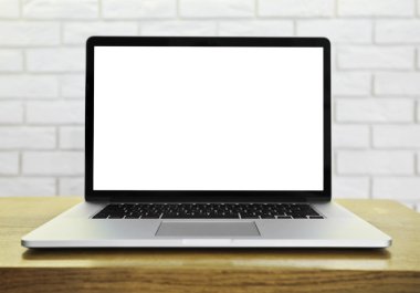 Laptop ile beyaz göstermek.