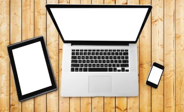 Tablet, telefon ve dizüstü