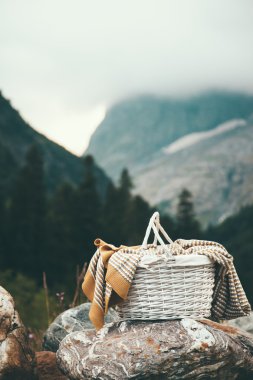 Dağlarda çay içme Gezgin