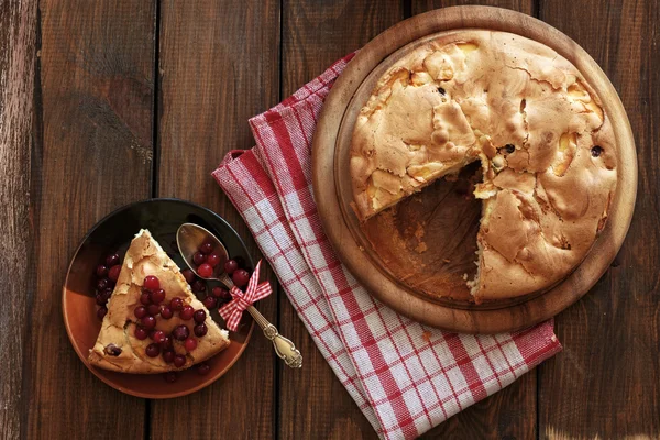 Torta de maçã — Fotografia de Stock