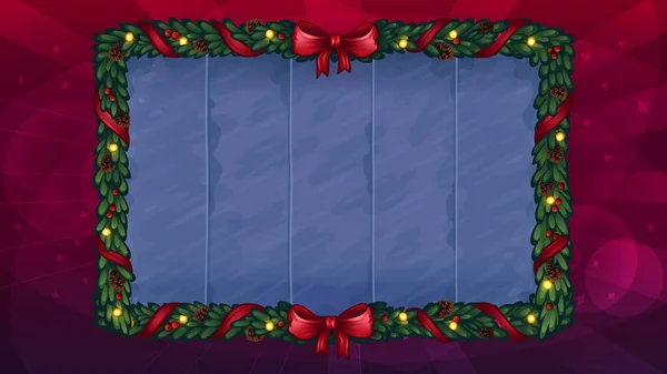 Фон Різдвяної Ігрової Гри Векторні Ілюстрації — стоковий вектор