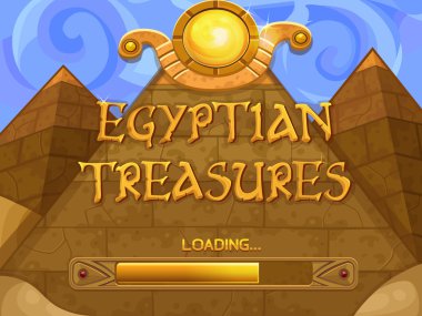 Yükleme ekranı yuvaları oyun için