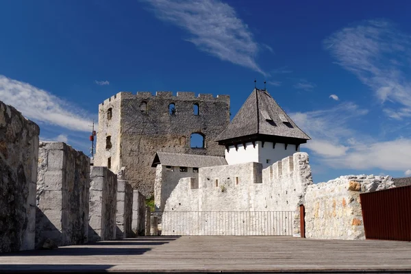 Courtyard of Celje medieval castle in Slovenia — Stock Photo, Image