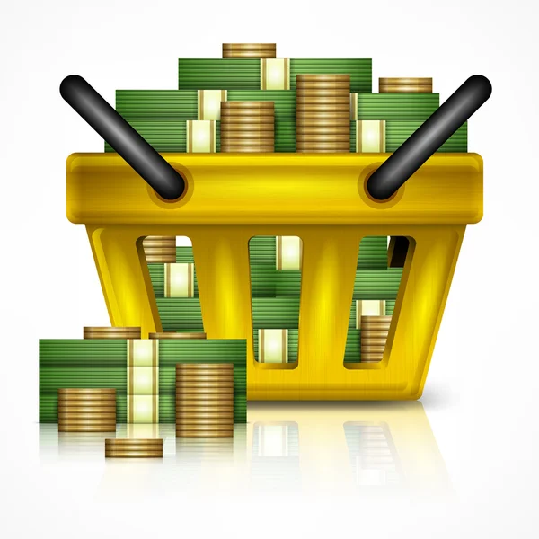 Compras Concepto vector ilustración — Vector de stock