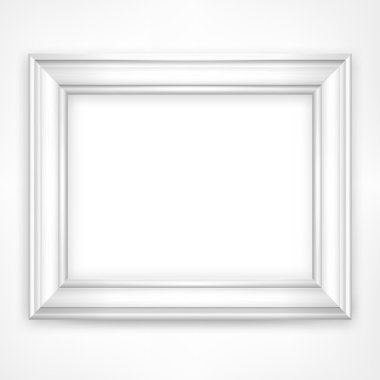 Beyaz bir çerçeve
