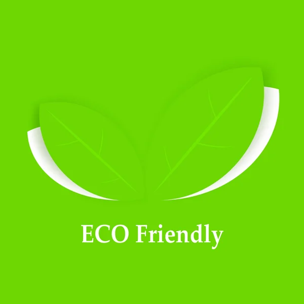 Eco Friendly fundo — Vetor de Stock