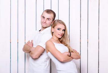 Güzel ve mutlu bir çift