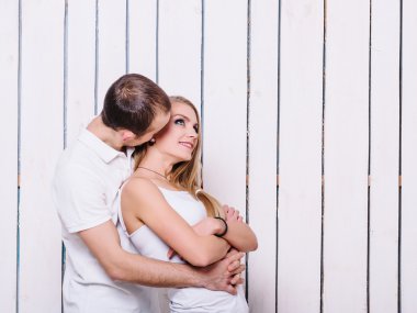 Birbirine aşık çift