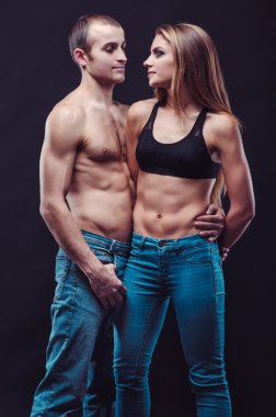 Birbirine aşık çift