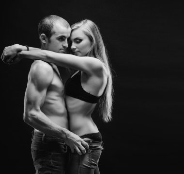 Birbirine aşık çift