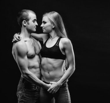 Birbirine aşık çift