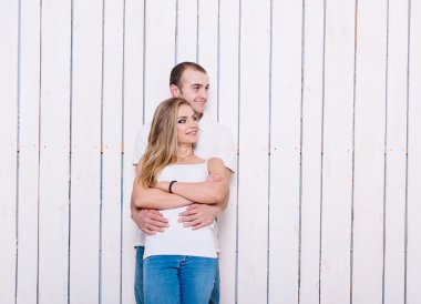 mutlu çift eğlenmek