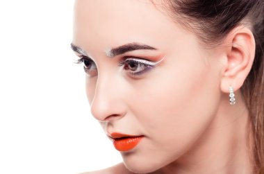 güzel yüzlü kadın