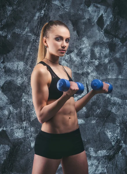 Esportes mulher magro — Fotografia de Stock