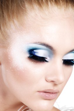 yaratıcı kış makyaj