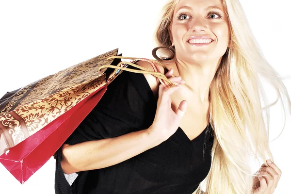 Mujer de compras — Foto de Stock