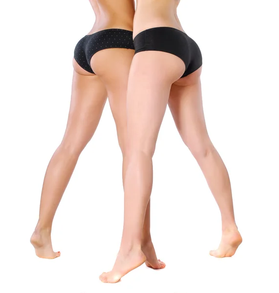Due paia di gambe — Foto Stock