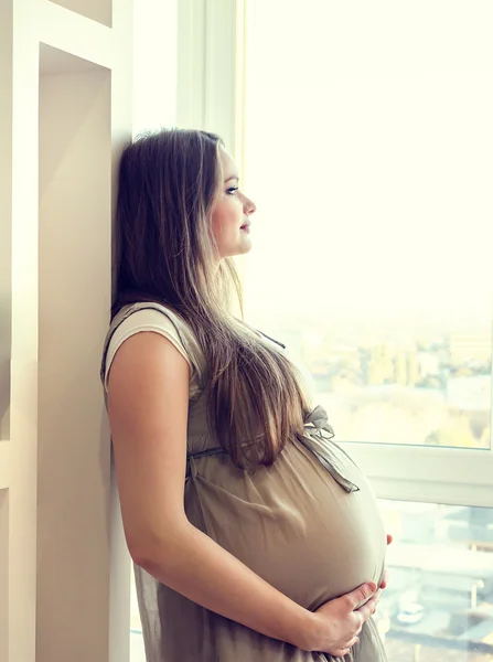 Bellezza donna incinta — Foto Stock