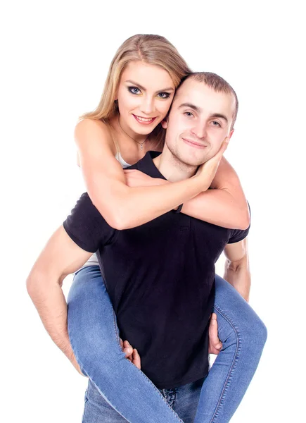 Happy couple in love — Stock Photo, Image