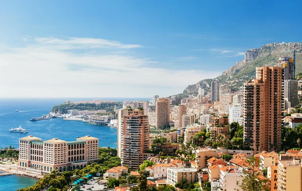 Monte carlo von oben — Stockfoto